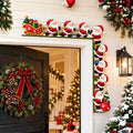 Santa Sleigh Christmas Door Topper - Cute Santa Claus Door Frame Corner Decor
