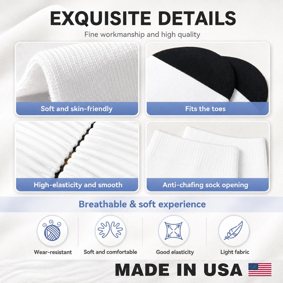 Funny barefoot illusion socks